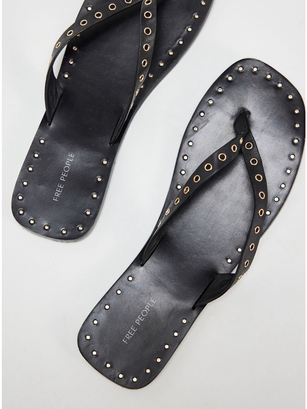 Free People Gia Grommet Thong Sandals! - Picture 4 of 6